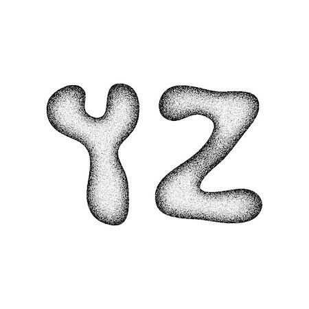 simsearch:400-04807591,k - Vector doodle alphabet in grunge style. Photographie de stock - Aubaine LD & Abonnement, Code: 400-08551152