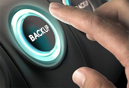 sensitive - Finger about to press circular button with blue light over black background. Concept of data backup and secure online back-up. Stock Photo - Budget Royalty-Free & Subscription, Code: 400-08572493