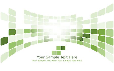simsearch:400-08198946,k - Checkered background with text space. Ideal balanced colors in green tone. Suitable for creating business, technological and other designs. Vector illustration. Stock Photo - Budget Royalty-Free & Subscription, Code: 400-08614954