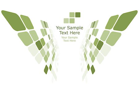 simsearch:400-08198946,k - Checkered background with text space. Ideal balanced colors in green tone. Suitable for creating business, technological and other designs. Vector illustration. Stock Photo - Budget Royalty-Free & Subscription, Code: 400-08614956