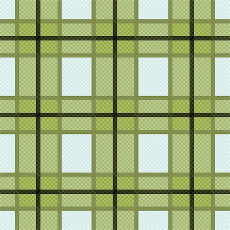 simsearch:400-07215658,k - Seamless checkered vector colorful pattern mainly in warm green light blue colors Stock Photo - Budget Royalty-Free & Subscription, Code: 400-08619378
