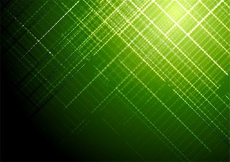 simsearch:400-08095310,k - Dark green shiny tech abstract background. Vector brochure design template Stock Photo - Budget Royalty-Free & Subscription, Code: 400-08628173