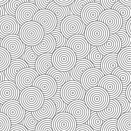 simsearch:400-08978166,k - Circles geometric pattern - a seamless vector background. Stock Photo - Budget Royalty-Free & Subscription, Code: 400-08629294