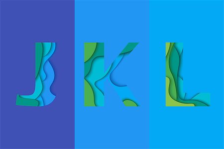 simsearch:614-05955439,k - Letters J, K, L design template element. Material design  Characters JKL vector logo, icon and sign. Stock Photo - Budget Royalty-Free & Subscription, Code: 400-08623025