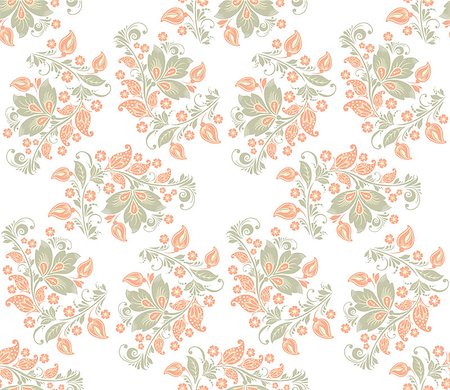 simsearch:400-05735360,k - Romantic seamless floral pattern. Seamless pattern can be used for wallpaper, pattern fills, web page backgrounds, surface textures. vector background. Eps 8 Stock Photo - Budget Royalty-Free & Subscription, Code: 400-08649738