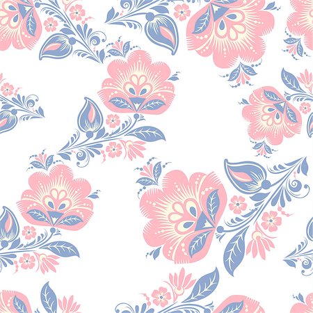 simsearch:400-05735360,k - Romantic seamless floral pattern. Seamless pattern can be used for wallpaper, pattern fills, web page backgrounds, surface textures. vector background. Eps 8 Stock Photo - Budget Royalty-Free & Subscription, Code: 400-08649730