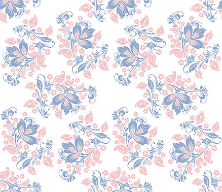 simsearch:400-05735360,k - Romantic seamless floral pattern. Seamless pattern can be used for wallpaper, pattern fills, web page backgrounds, surface textures. vector background. Eps 8 Stock Photo - Budget Royalty-Free & Subscription, Code: 400-08649742