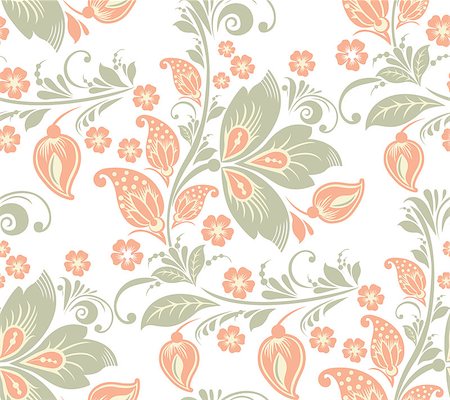 simsearch:400-05735360,k - Romantic seamless floral pattern. Seamless pattern can be used for wallpaper, pattern fills, web page backgrounds, surface textures. vector background. Eps 8 Stock Photo - Budget Royalty-Free & Subscription, Code: 400-08650584