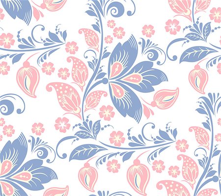 simsearch:400-05735360,k - Romantic seamless floral pattern. Seamless pattern can be used for wallpaper, pattern fills, web page backgrounds, surface textures. vector background. Eps 8 Stock Photo - Budget Royalty-Free & Subscription, Code: 400-08650587