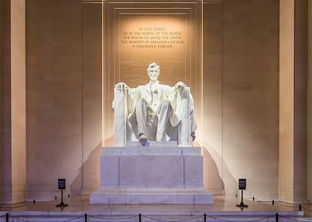 simsearch:400-04512534,k - Lincoln Memorial in Washington DC, USA. Stock Photo - Budget Royalty-Free & Subscription, Code: 400-08694950