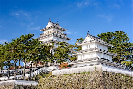 simsearch:400-06640469,k - Shimabara, Nagasaki, Japan Castle. Stock Photo - Budget Royalty-Free & Subscription, Code: 400-08695496