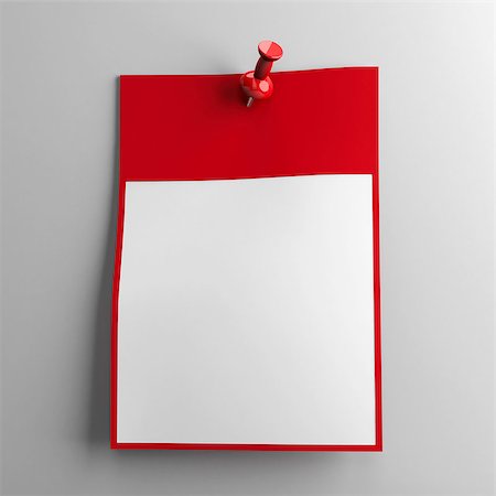 day calendar with plans - Blank calendar sheet with red pin on grey background, three-dimensional rendering, 3D illustration Stock Photo - Budget Royalty-Free & Subscription, Code: 400-08696233