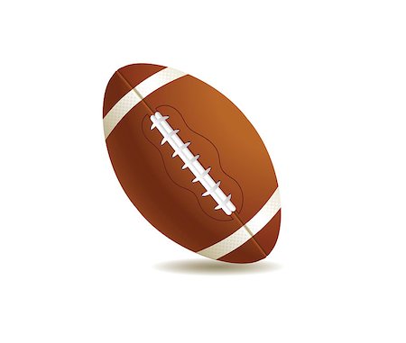 super - vector illustration of sport ball american football Stock Photo - Budget Royalty-Free & Subscription, Code: 400-08710145