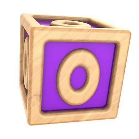 simsearch:600-02346205,k - 3d illustration of toy cube with zero sign on it Stock Photo - Budget Royalty-Free & Subscription, Code: 400-08754736