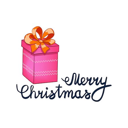 simsearch:400-07222092,k - vector illustration of Merry Christmas Lettering with cartoon drowing omela. Element for design banners, web and greetings Stock Photo - Budget Royalty-Free & Subscription, Code: 400-08755117