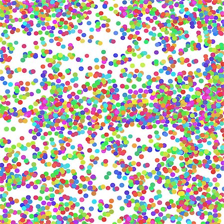 simsearch:400-05885904,k - Colorful Confetti Isolated on White Background. Confetti Background Stock Photo - Budget Royalty-Free & Subscription, Code: 400-08751872