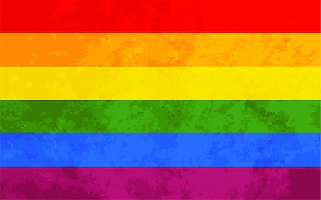 sexual equality - Rainbow flag with grunge texture, LGBT community sign Stock Photo - Budget Royalty-Free & Subscription, Code: 400-08752732