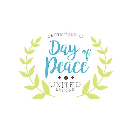 dove emblem - International Peace Day Label Designs In Pastel Colors. Vector Logo Templates With Text On White Background. Stock Photo - Budget Royalty-Free & Subscription, Code: 400-08776907