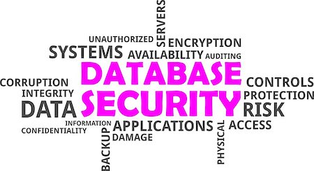 A word cloud of database security related items Stock Photo - Budget Royalty-Free & Subscription, Code: 400-08788285