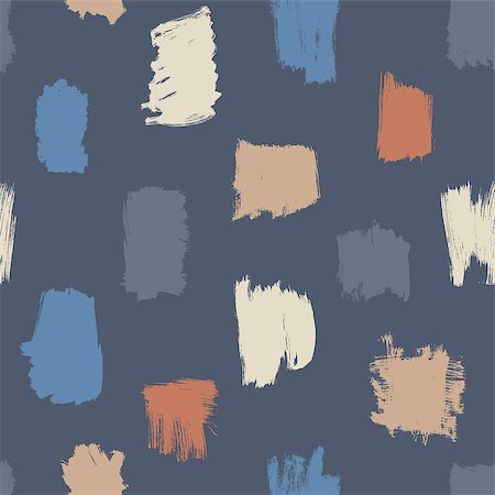 paint brush line art - Modern grunge pattern, vector seamless thick brushstrokes pattern, hipster background, grunge strokes Stock Photo - Budget Royalty-Free & Subscription, Code: 400-08808651