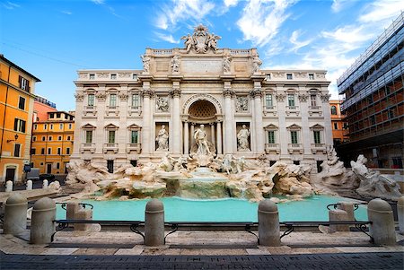 simsearch:400-05162857,k - Morning over Fontana di Trevi in Rome, Italy Stock Photo - Budget Royalty-Free & Subscription, Code: 400-08863929