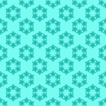 simsearch:400-04642641,k - Seamless pattern with snowflakes on blue background. Vector Illustration Stock Photo - Budget Royalty-Free & Subscription, Code: 400-08916532