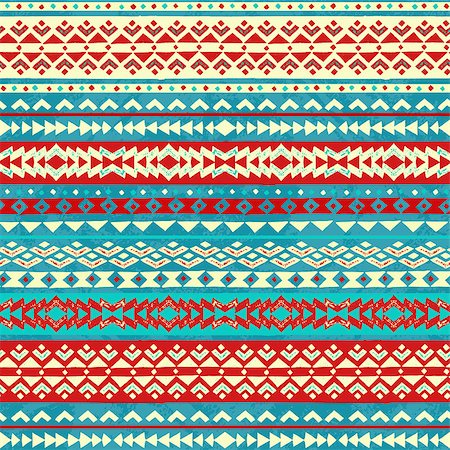 Color tribal vector seamless pattern. Hawaiian fancy abstract geometric art print. Ethnic hipster backdrop. Stock Photo - Budget Royalty-Free & Subscription, Code: 400-08934949