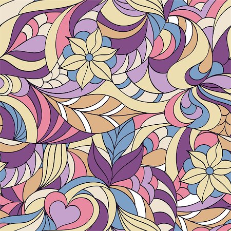 simsearch:400-07049687,k - Vector illustration of colorful abstract seamless pattern. Stock Photo - Budget Royalty-Free & Subscription, Code: 400-08935294