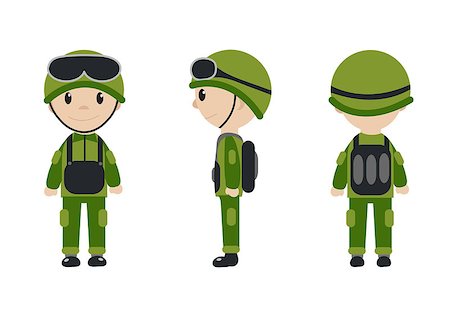 engineers hat cartoon - Cartoon character of the worker, soldier, construction worker. The guy in the form of talisman. Worker, builder, soldier mascot logo. Vector illustration Foto de stock - Super Valor sin royalties y Suscripción, Código: 400-08937109