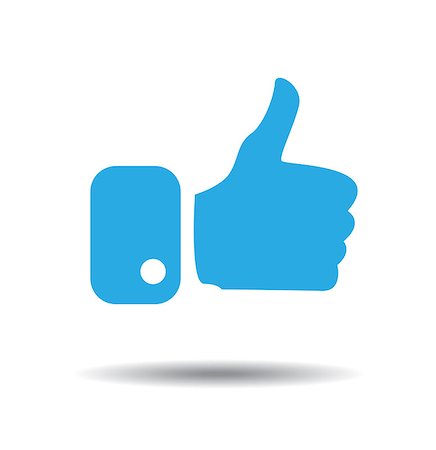 Modern Thumbs Up Icons Stock Photo - Budget Royalty-Free & Subscription, Code: 400-08964801