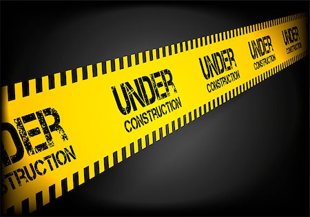 perimeter - detailed illustration of a Under Construction danger lines background, eps10 vector Stock Photo - Budget Royalty-Free & Subscription, Code: 400-08977278