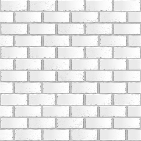 simsearch:400-08074733,k - White old gradient brick seamless background texture. Dark wall light cement seam Stock Photo - Budget Royalty-Free & Subscription, Code: 400-08998175