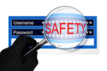 The input window is the password and user name. The concept of computer security Stock Photo - Budget Royalty-Free & Subscription, Code: 400-09010613