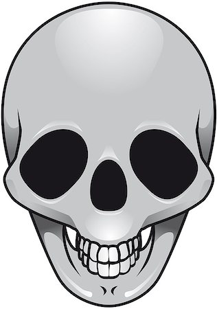 Gray Skull Stock Photo - Budget Royalty-Free & Subscription, Code: 400-09028420