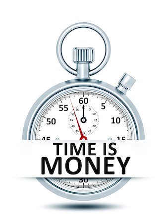 simsearch:400-08494984,k - An image of a stopwatch with text time is money Stock Photo - Budget Royalty-Free & Subscription, Code: 400-09045879