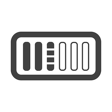 black battery Charging icon on a white background Photographie de stock - Aubaine LD & Abonnement, Code: 400-09088493