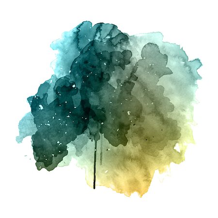 simsearch:400-06107660,k - Grunge style painted watercolour background Stock Photo - Budget Royalty-Free & Subscription, Code: 400-09089976