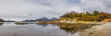 end of the world - Panoramic landscape of Tierra del Fuego National Park, Patagonia, Argentina Stock Photo - Budget Royalty-Free & Subscription, Code: 400-09082463