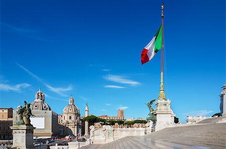 simsearch:400-05162857,k - Staircase of Vittoriano palace in Rome at summer day, Italy Stock Photo - Budget Royalty-Free & Subscription, Code: 400-09117774