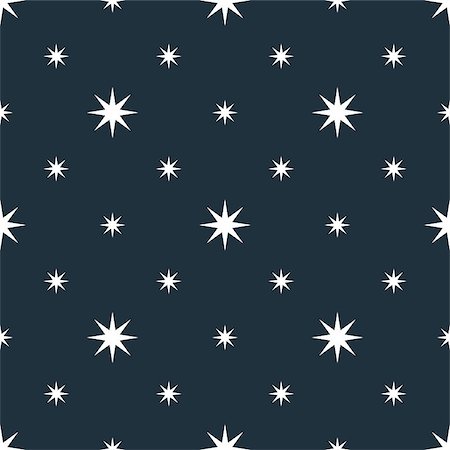 simsearch:400-08978166,k - Seamless stars pattern - vector space background. Minimalistic design. Stock Photo - Budget Royalty-Free & Subscription, Code: 400-09133410