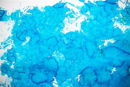 simsearch:400-08134478,k - Abstract marble cold water blue watercolor background Stock Photo - Budget Royalty-Free & Subscription, Code: 400-09133846