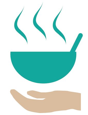 refugee - Vector illustration of design giving food for the poor and refugees. food sharing icon emblem feeding people. for charity and volunteer organizations Stock Photo - Budget Royalty-Free & Subscription, Code: 400-09170929