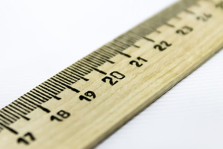 simsearch:400-04424177,k - drawing wooden ruler diagonally over white background Stock Photo - Budget Royalty-Free & Subscription, Code: 400-09274149