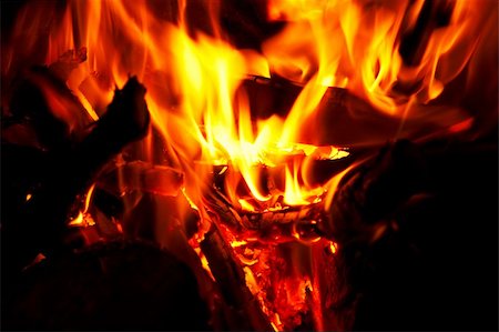 simsearch:614-03763965,k - Horizontal close-up of flames and fire on a black background Stock Photo - Budget Royalty-Free & Subscription, Code: 400-03908995