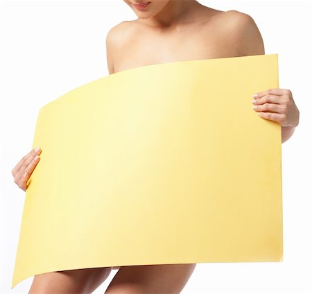 face card - Girl with note card Photographie de stock - Aubaine LD & Abonnement, Code: 400-03916221