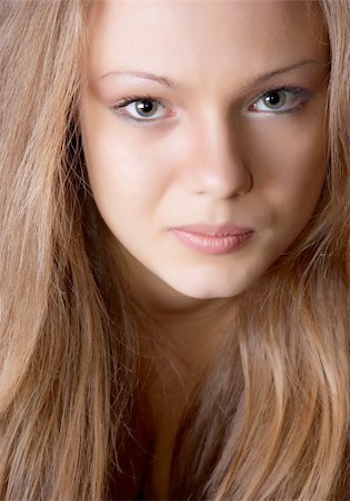 simsearch:614-03191133,k - Glamour facial portrait of the beautiful girl. Stock Photo - Budget Royalty-Free & Subscription, Code: 400-03912256