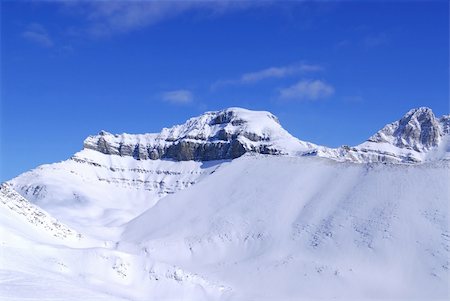 simsearch:400-05271081,k - Scenic winter mountain landscape in Canadian Rockies Photographie de stock - Aubaine LD & Abonnement, Code: 400-03912649