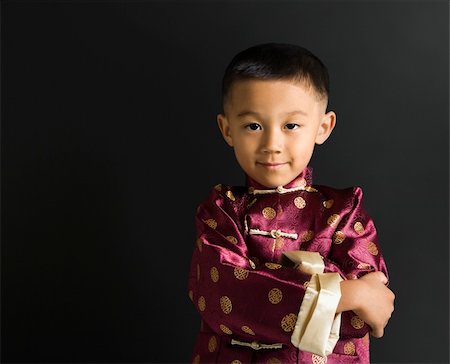 filipino native dress - Asian boy in traditional attire standing against black background. Stock Photo - Budget Royalty-Free & Subscription, Code: 400-03926480