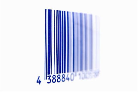 simsearch:400-04048238,k - blue barcode on white background Stock Photo - Budget Royalty-Free & Subscription, Code: 400-03928515