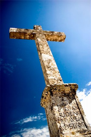 Religious Stone Cross in Portugal Stock Photo - Budget Royalty-Free & Subscription, Code: 400-03934227